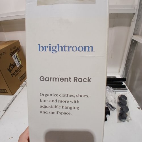 BRIGHTROOM GARMENT RACK - BLACK image 2