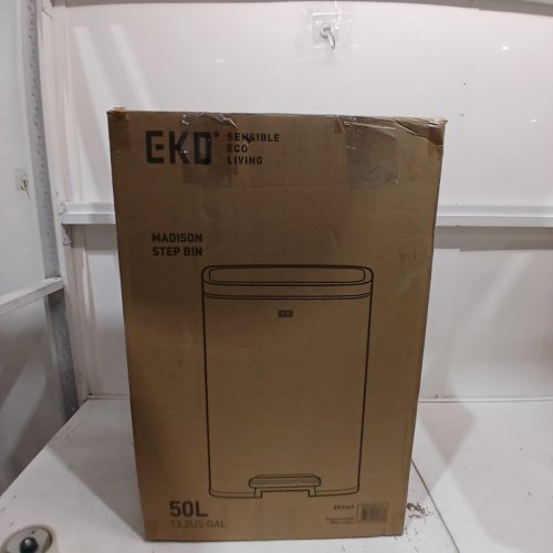 EKO MADISON STEP TRASH CAN - 50L - WHITE - (MODEL: EK9361) image 4