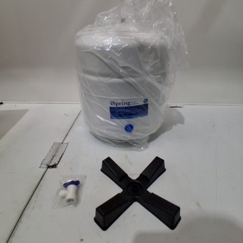 ISPRING PRESSURIZED WATER STORAGE TANK WITH BALL VALVE FOR REVERSE OSMOSIS RO SYSTEMS - 3.2GAL - (MODEL: T32M) image 2