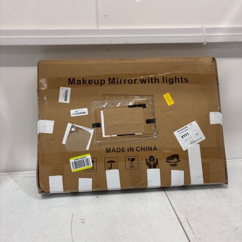 HOLLYWOOD MIRROR VANITY MIRROR WITH LEDS 23" X 17" - WHITE image 5