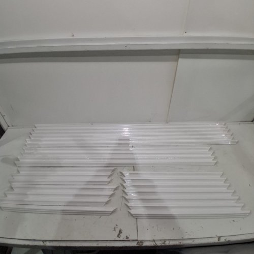 24PC ART3D PRE-CUT WAINSCOTING MOLDING PANELS - 23" X 56.3" / 48" X 56.3" / 23" X 23" - WHITE (MODEL: ‎A20US100WT24USX) image 2