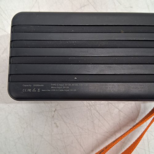 LDAS POWER BANK WITH BUILT-IN CABLES - 35000MAH - BLACK image 3