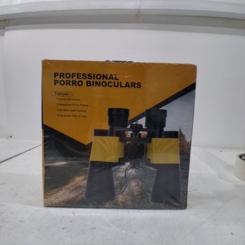 ADULTS HIGH POWER PROFESSIONAL PORRO BINOCULARS - BLACK\YELLOW image 2