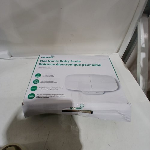GROWNSY MULTIFUNCTIONAL BABY WEIGHT SCALE WITH 27" MEASUREMENT AND LCD SCREEN 330LB CAP - 27" X 15" X 10" - WHITE (MODEL:B12H) image 4