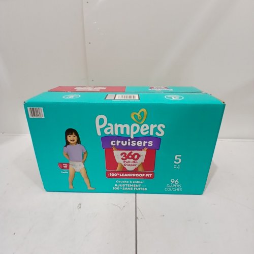 96PK PAMPERS CRUISERS 360 DIAPERS - SIZE 5 image 2