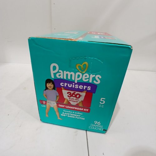 96PK PAMPERS CRUISERS 360 DIAPERS - SIZE 5 image 3