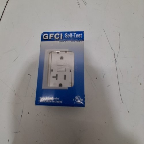 3GRACE TAMPER-RESISTANT GFCI OUTLET - 20W - 4.13 X 1.78 X 1.69" - WHITE image 4