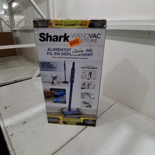 SHARK 3-IN-1 CORDLESS WANDVAC SYSTEM ULTRA-LIGHTWEIGHT STICK VACUUM CLEANER WITH CHARGING BASE- BLUE (MODEL: WS640C) image 5