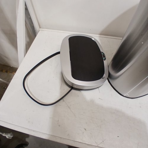 OVAL AUTOMATIC TOUCH FREE TRASH CAN - 13GAL - STAINLESS STEEL (MODEL: TC-1350R-SS) image 5