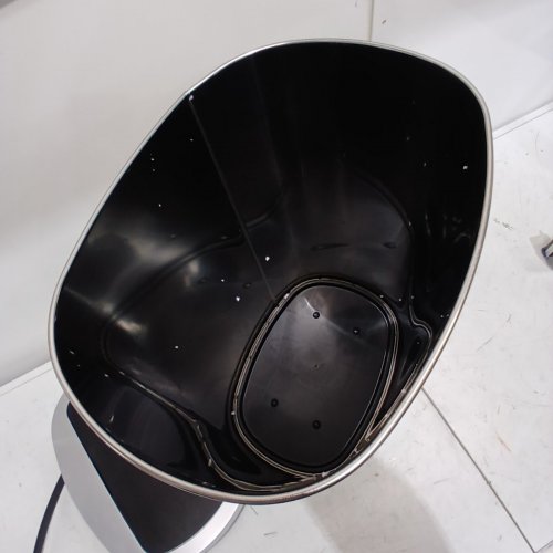 OVAL AUTOMATIC TOUCH FREE TRASH CAN - 13GAL - STAINLESS STEEL (MODEL: TC-1350R-SS) image 6