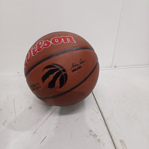 WILSON NBA TEAM ALLIANCE BASKETBALL - TORONTO RAPTORS - SIZE 7 - BROWN image 2