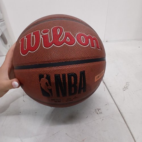 WILSON NBA TEAM ALLIANCE BASKETBALL - TORONTO RAPTORS - SIZE 7 - BROWN image 4