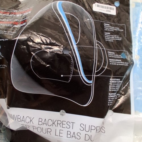 OBUSFORME LOWBACK BACKREST SUPPORT - BLACK (MODEL: LB-BLK-CAB) image 3