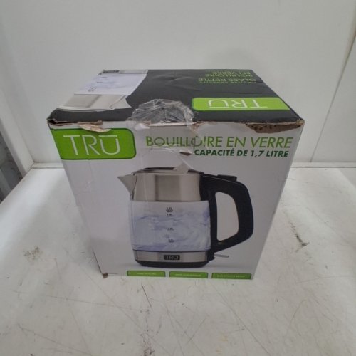 TRU ELECTRIC KETTLE - 1.7L - STAINLESS STEEL / BLACK (MODEL: KE-1177CN) image 6