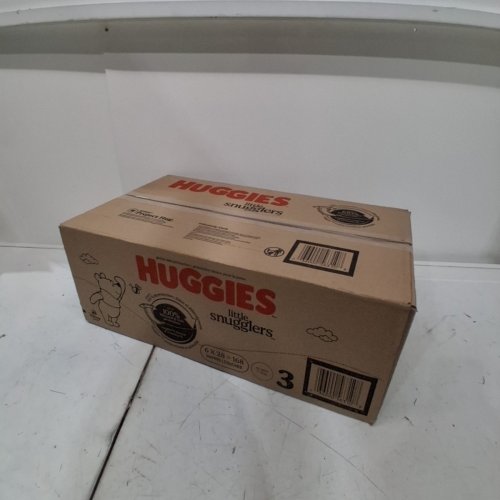 168PK HUGGIES LITTLE SNUGGLERS DISPOSABLE DIAPERS - SIZE 3 - WINNIE THE POOH image 2