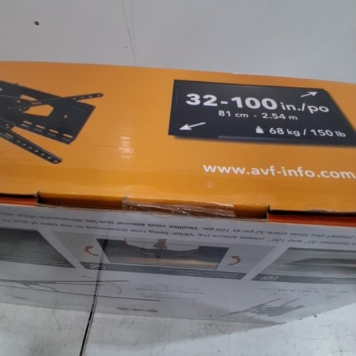 AVF TILT AND TURN TV WALL MOUNT FOR 32" - 100" TV'S - BLACK (MODEL: CXWL682-F) image 4
