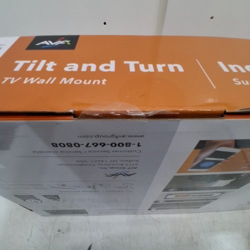 AVF TILT AND TURN TV WALL MOUNT FOR 32" - 100" TV'S - BLACK (MODEL: CXWL682-F) image 5