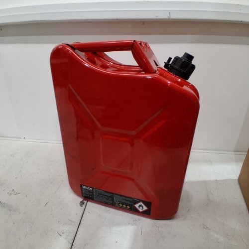 VEVOR PORTABLE FUEL TANK - 5.3 GAL / 20 L - RED (MODEL: YOILP3001) image 2