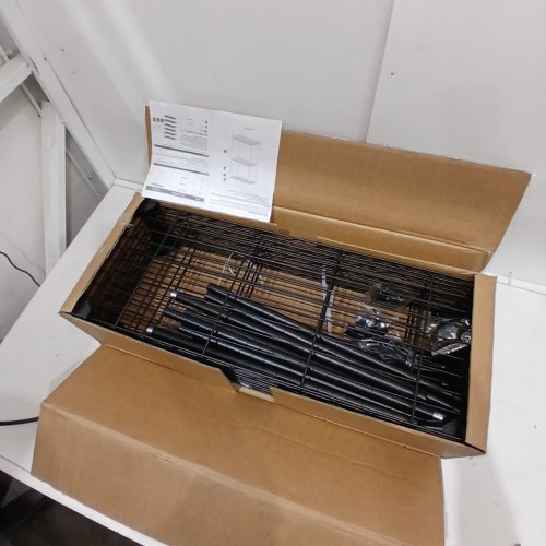 MZG 5-TIER METAL WIRE STORAGE SHELF - 250LB/SHELF (1250LB TOTAL) - 29" X 12" - BLACK (MODEL: A3075150AK502) image 2