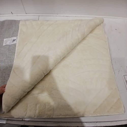 THE RUG MARKET VELVET CRESCENT WASHABLE RUG - 9.5FT X 14.5FT - CREAM image 4