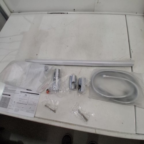 OFFO HIGH PRESSURE HANDHELD SHOWER HEAD WITH SLIDE BAR - 23" - 6 SETTINGS - 1.75GPM - CHROME image 2
