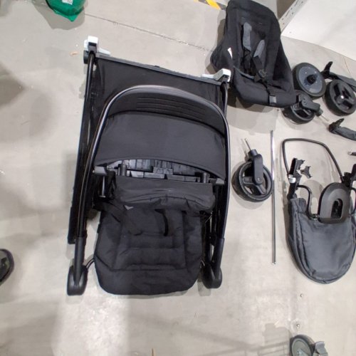 GRACO READY2GROW MULTI-USE 2.0 DOUBLE STROLLER - 40-50 LB CAPACITY - BLACK/DARK GREY (MODEL: 2140042) image 4