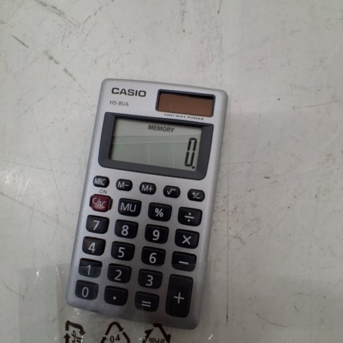 CASIO BASIC 8-DIGIT SOLAR CALCULATOR (MODEL: HS-8VA) image 2