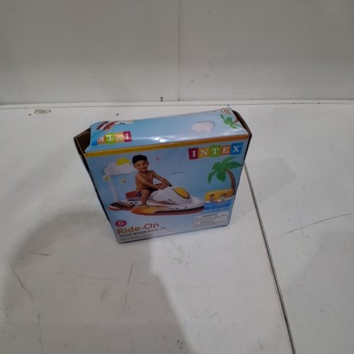 KIDS' INTEX WAVE RIDER, RIDE-ON INFLATABLE FLOAT, AGED 3+, 46" X 30.5", MULTI. image 3