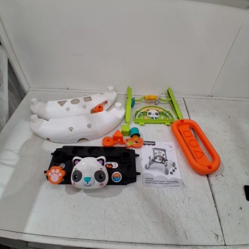 FISHER-PRICE 2-SIDED STEADY SPEED PANDA WALKER INTERACTIVE BABY TOY WITH LIGHT, 100+ SONGS, SOUNDS & PHRASES - MULTICOLOUR (MODEL: ‎HGM26) image 3