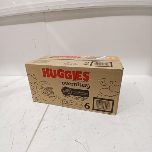 84PK HUGGIES OVERNITES SIZE 6 image 2