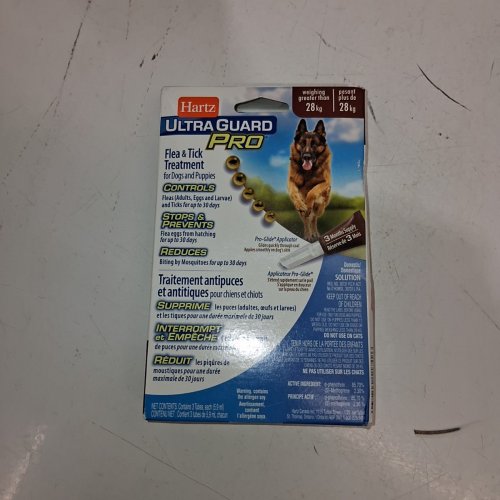 3PK ULTRAGUARD HARTZ PRO TOPICAL FLEA & TICK PREVENTION FOR DOGS AND PUPPIES - 28KG+ - 3 MONTHLY TREATMENTS image 3