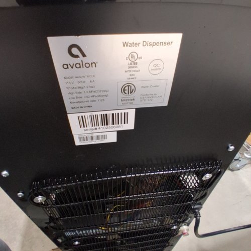 AVALON 3-TEMPERATURE BIOGUARD BOTTOM FILL HOT AND COLD WATER DISPENSER FOR 3-5GAL JUGS - 13" X 41" X 12" - 400W - BLACK - (MODEL: A4BLWTRCLR) image 5