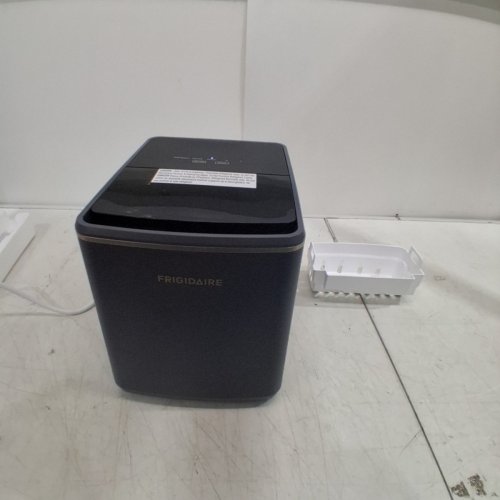 FRIGIDAIRE RETRO FREESTANDING BULLET SHAPED ICE MAKER - 26LB - GREY (MODEL: EFIC513-GREY) image 4