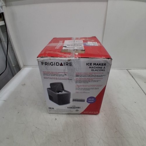 FRIGIDAIRE RETRO FREESTANDING BULLET SHAPED ICE MAKER - 26LB - GREY (MODEL: EFIC513-GREY) image 6