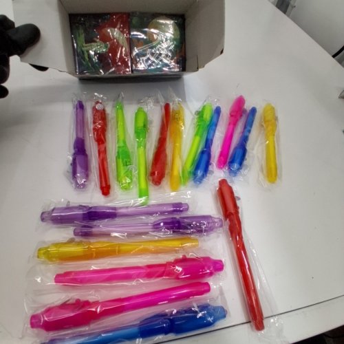 18PK EODVICS INVISIBLE INK PEN - ASSORTED COLOURS image 2