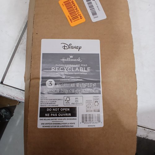 2PK HALLMARK DISNEY MICKEY MOUSE AND FRIENDS GIFT WRAPPING PAPER - 30" X 8FT EACH - DISNEY PRINCESSES image 2