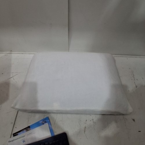 FXI COOL SLEEP PILLOW - 28" X 16" - WHITE/BLUE image 2