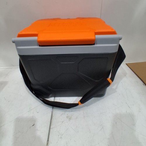 KLEIN TOOLS TRADESMAN PRO TOUGH BOX COOLER - 17QT - ORANGE/GREY (MODEL: 55600) image 4