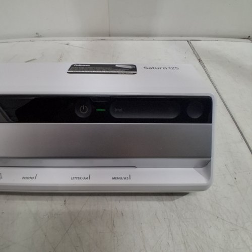 FELLOWES SATURN 125 THERMAL LAMINATOR - WHITE (MODEL: CRC 57366) image 2