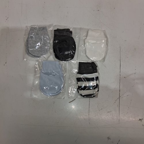 5PK BABY MITTENS -AGE 0M+ ASSORTED COLORS image 2