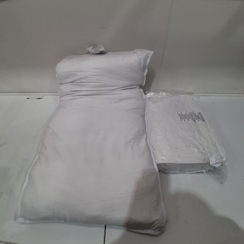 2PK AMAZON BASICS SOFT DENSITY DOWN BED PILLOWS FOR STOMACH AND BACK SLEEPERS - king - WHITE (MODEL: SC03-005) image 2