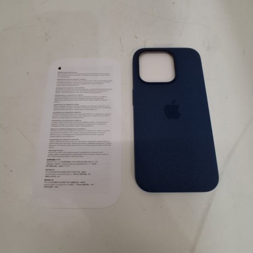 APPLE SILICONE CASE WITH MAGSAFE FOR IPHONE 15 PRO - STORM BLUE (MODEL: A3125) image 2