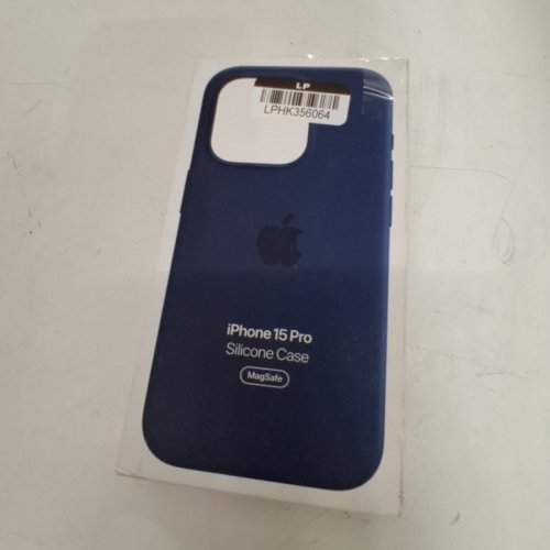 APPLE SILICONE CASE WITH MAGSAFE FOR IPHONE 15 PRO - STORM BLUE (MODEL: A3125) image 3