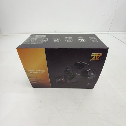 THREE CHANNELS 4 K DASH CAM - BLACK image 4