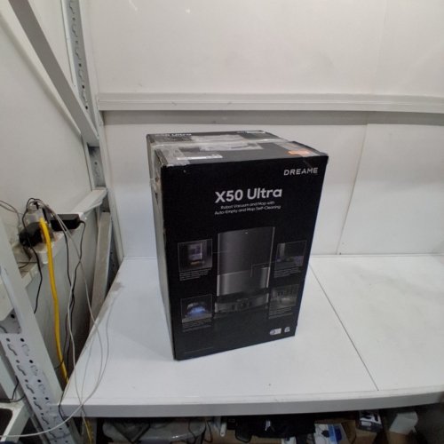 DREAME X50 ULTRA SMART ROBOT VACUUM/MOP COMBO WITH SELF-EMPTYING STATION - AUTO-WASH/REFILL & 3D MAPPING - APP/WIFI CONNECTIVITY - BLACK - (MODEL: ‎RLX85CE) image 16