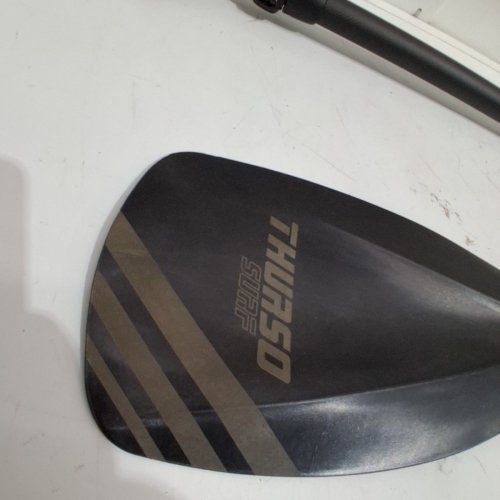 3PC THURSO SURF PADDLE CARBON HYBRID SUP - 71" - 87" - BLACK image 3