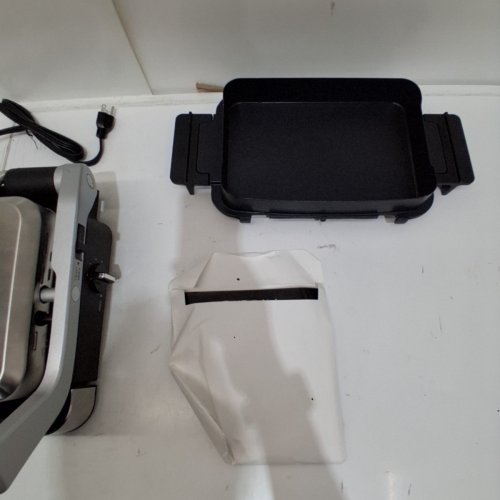 T-FAL OPTIGRILL 4-IN-1 SMART NON-STICK ELECTRIC GRILL - STAINLESS STEEL (MODEL: GC774D51) image 4