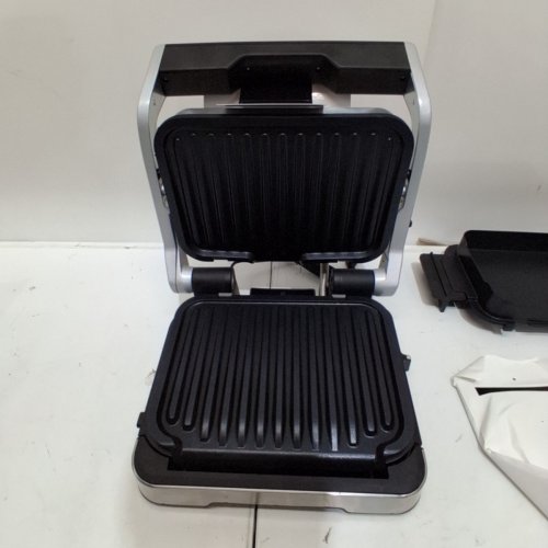 T-FAL OPTIGRILL 4-IN-1 SMART NON-STICK ELECTRIC GRILL - STAINLESS STEEL (MODEL: GC774D51) image 5