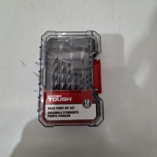 12PC HYPER TOUGH BRAD POINT BIT SET image 3