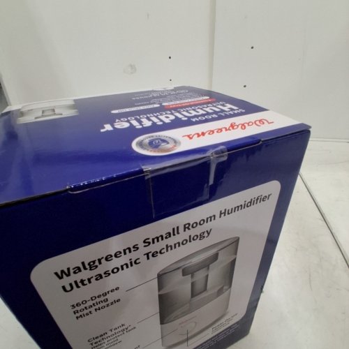 WALGREENS SMALL ROOM ULTRASONIC HUMIDIFIER - 0.34 GAL CAPACITY - WHITE (MODEL: 531913) image 3